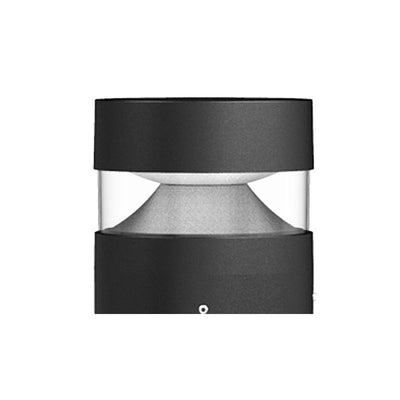 Westgate G2 Bollard Head Model 102F, CCT Selectable, 14/19/24W, 120-277V, Black, BOL-G2-102F-MCTP-BK