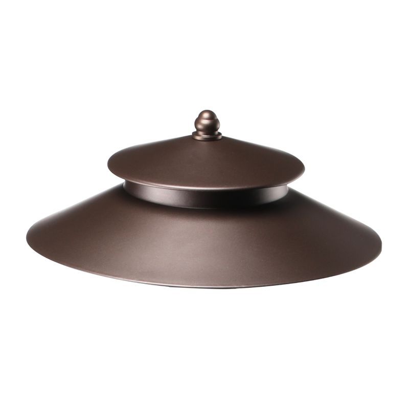 Westgate Mfg Model 24 Metal Path Light Cap, IP65, Bronze, AA-24L-ORB