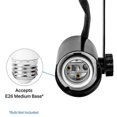Westgate Mfg Modern PAR-Lamp Track Head, 3.5 In., Black, TRE26-BK