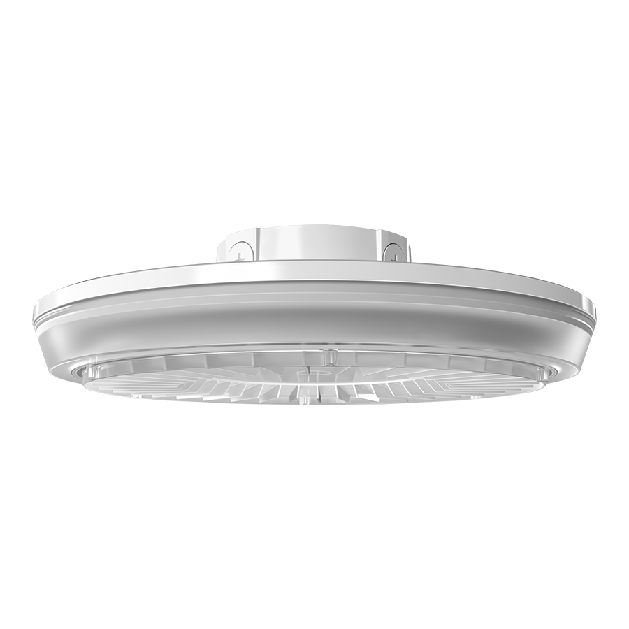 RAB Lighting Porto, 80/70/60W, CCT Selectable, 480V, Photocell, Round, White, PRT80RW/480