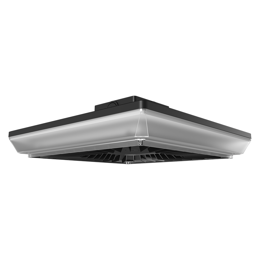 RAB Lighting Porto, 80/70/60W, CCT Selectable, 480V, Photocell, Square, Bronze, PRT80S/480
