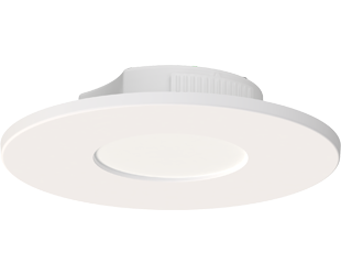 RAB Lighting PUCK34, 10W, CCT Selectable, CRI90, 120V, TRIAC, 4 In. Round, White, PUCK34