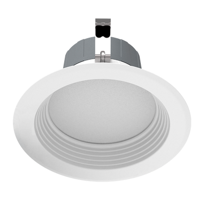 RAB Lighting 4" Round Retrofit Downlight, 8W, 5000K, CRI90, Baffle, R4R8950120WB