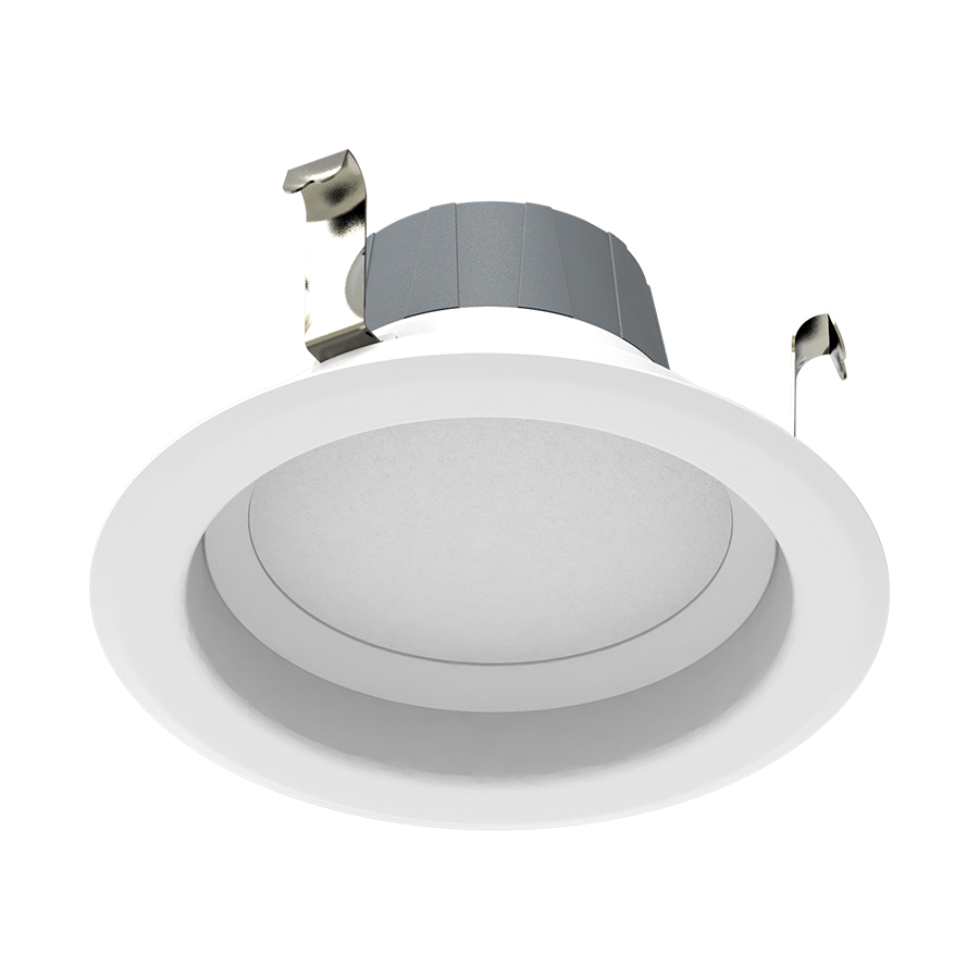 RAB Lighting 4" Round Retrofit Downlight, 8W, 5000K, CRI90, Smooth, R4R8950120WS