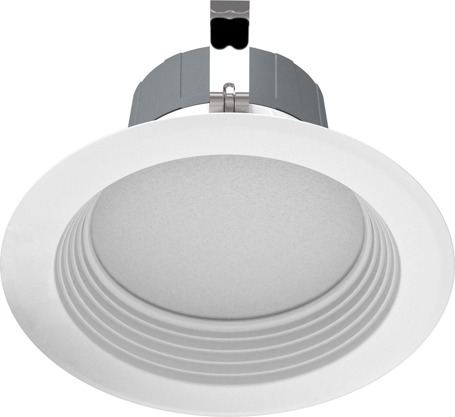 RAB Lighting 8W 4-Inch LED Retrofit Downlight, 4000K, Energy Star, Matte White, R4R8840120WB