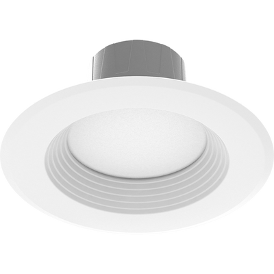 RAB Lighting 6" Round LED Retrofit Downlight, Lightcloud Blue, SmartShift, 11W, RGBW Tunable, 800 Lumens, 120V, White, R611B-RGB