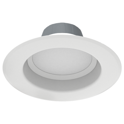 RAB Lighting 6" LED Retrofit Downlight, 14W, CCT Selectable, 1200 Lumens, 120V, Smooth Trim, R6R149FA120WS