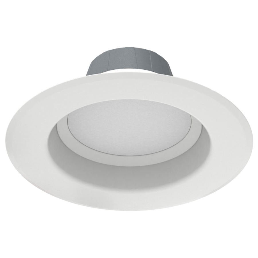 RAB Lighting 6" LED Retrofit Downlight, 14W, CCT Selectable, 1200 Lumens, 120V, Smooth Trim, R6R149FA120WS