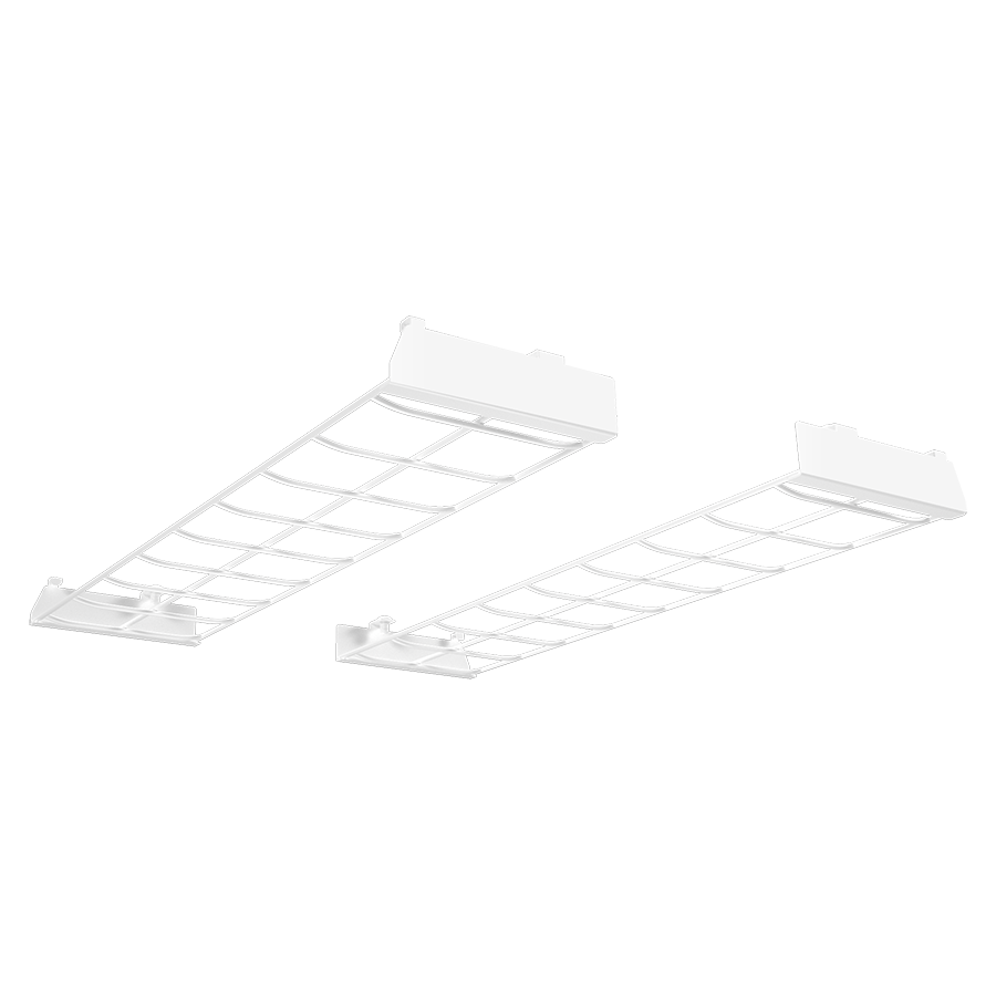 RAB Lighting Wire Guard, RBAY17 G2, Small, White, GDRBAY17S G2