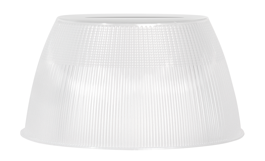 RAB Lighting HAYBAY Short Prismatic Refractor, 16 In., Frosted, R16SPF