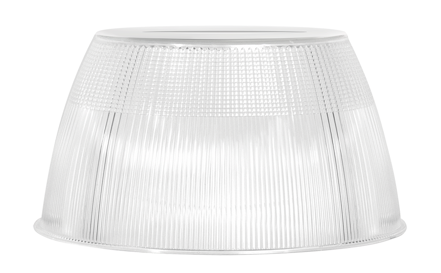 RAB Lighting HAYBAY Short Prismatic Refractor, 16 In., Clear, R16SP