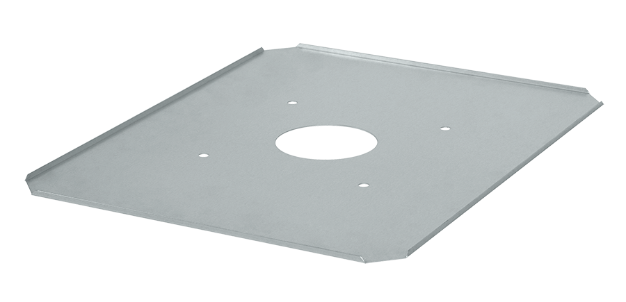 RAB Lighting MASI Retroplate, 16 In./20 In. Canopy Lights, Galvanized Steel, MASI RETROPLATE