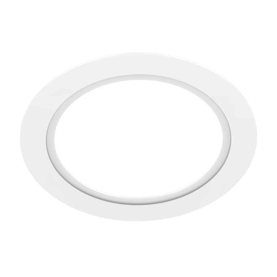 RAB Lighting Retrofit Downlight Goof Ring 6"-8", RFLED-GOOF-6R-8R-W