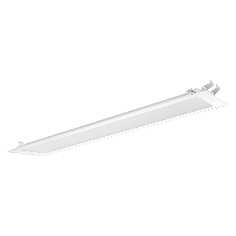 RAB Lighting RPLED 1x4 Field-Adjustable LED Retrofit Panel, Motion Sensor, Battery Backup, 18 | 25 | 30W, CCT Selectable, 2,529 thru 3,894 Lumens, 120-277V, White, RPLED1X4/MVS/E
