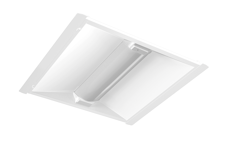 RAB Lighting RTLED2X2, 30/25/18W, CCT Selectable, 120-277V, Occupancy Sensor, Battery Backup, White, RTLED2X2/MVS/E