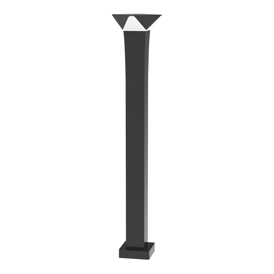 RAB Lighting Sage Pouf Bollard, 8W, RGBW, 120-277V, Matte Bronze, SA-PB/RGB
