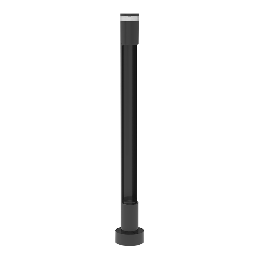 RAB Lighting Sage Reed Bollard, 9W, 3000K, 120-277V, Matte Bronze, SA-REBR