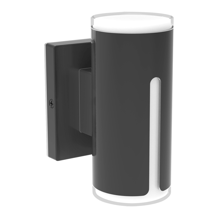RAB Lighting Sage Slot Wall Sconce, 8W, RGBW, 120-277V, Matte Bronze, SA-SLWP/RGB