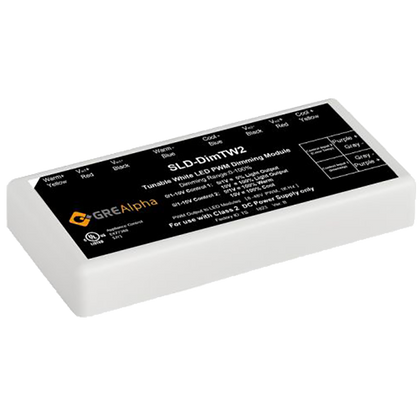 ERG Lighting SLD-DIMTW2 Tunable Dimmer 2-Input, 240W, 8 – 48V, White