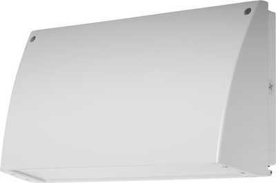 RAB Lighting 62 Watt Slim Cutoff LED Wall Pack, 4000K, 4,402 Lumens, 120-277V, White, SLIM62NW