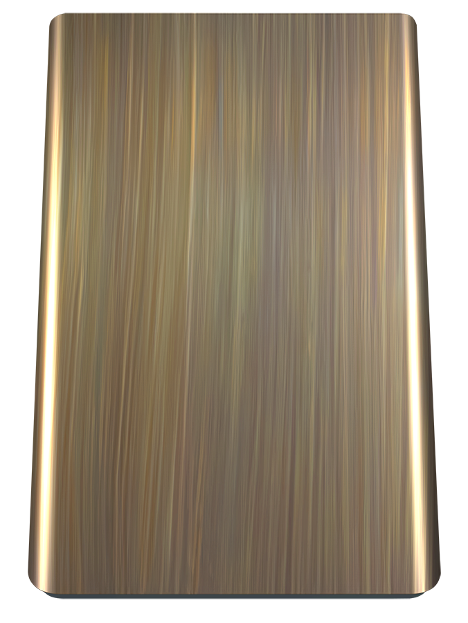 RAB Lighting SLIM Field-Adjustable LED Wall Pack, 26 | 18 | 12W, 3K / 4K /5K, 2,175 thru 4,389 Lumens, Photocell, 120-277V, Brass, SLIMBR