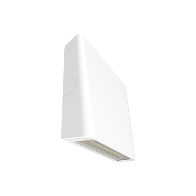 RAB Lighting SLIM Small Wall Pack, 18/28/38W, CCT Selectable, Field-Adjustable, White, SLIMSW