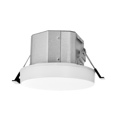 RAB Lighting 4" 10 Watt 3-in-1 LED Downlight, Back-lit, CCT Selectable, 939 Lumens, 120V, SM3N1-4R-10-9CCT-120-W-BL