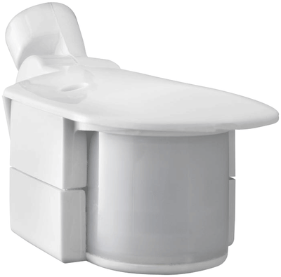 RAB Lighting Mini Outdoor Sensor, 180º Detection, 120V, White, SMS500W