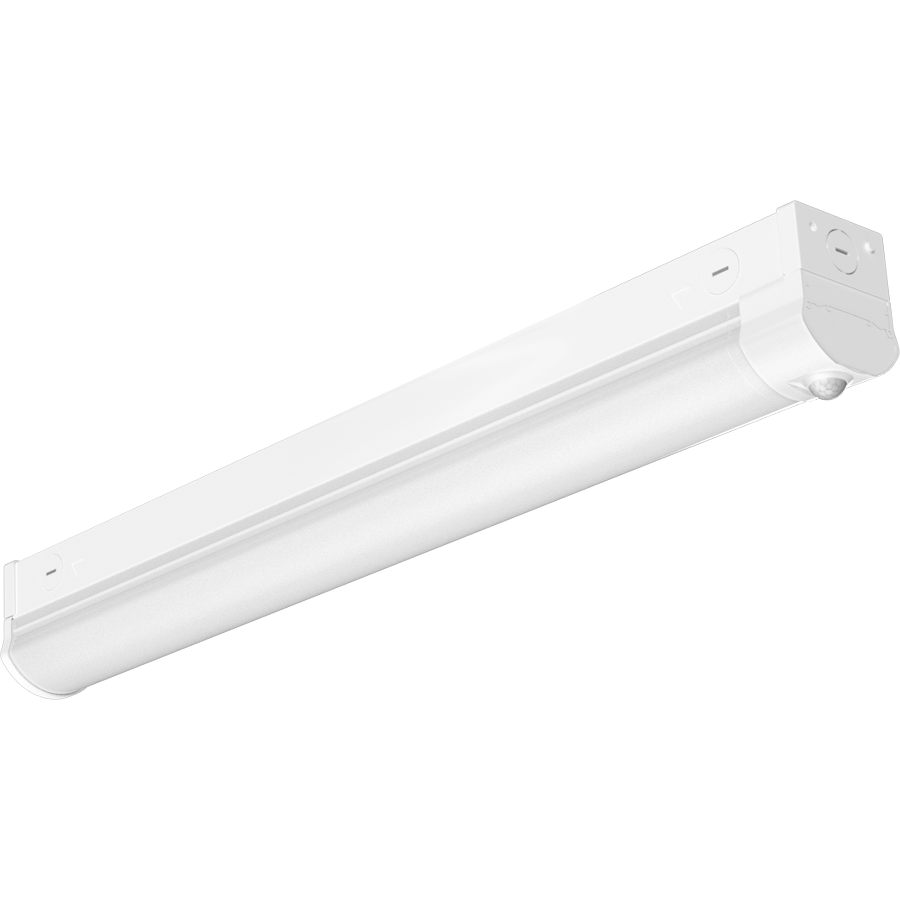 RAB Lighting SR2 LED Strip, 2 ft, 4/7/11/15/19W, CCT Selectable, PIR Sensor, Battery Backup, White, SR2/PIR/E