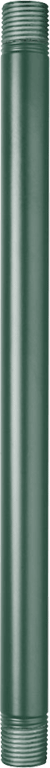 RAB Lighting Color Matched Mounting Stem 12" 1/2" Threads, Verde Green, ST12VG