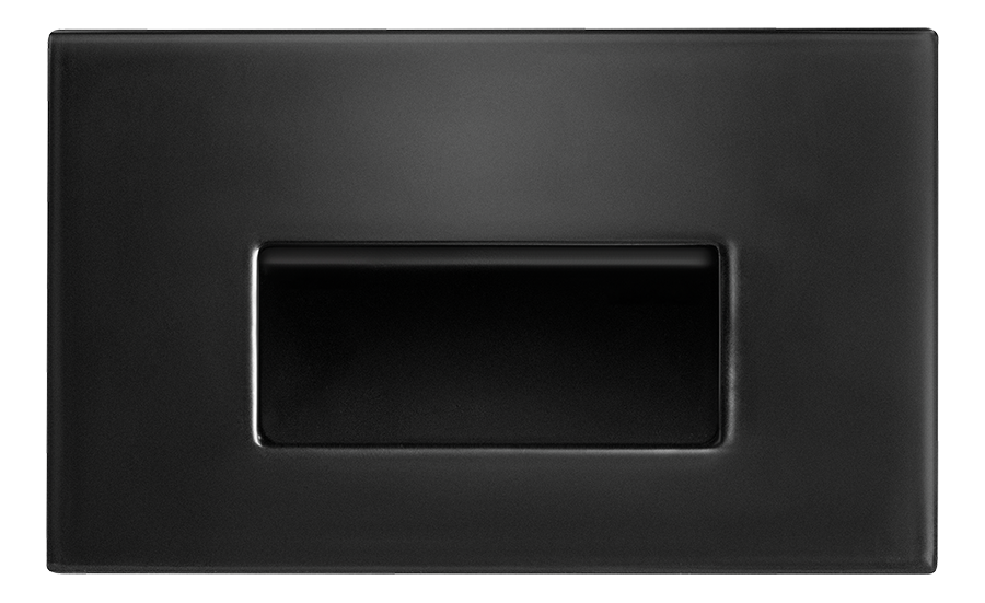RAB Lighting FSLEDH Steplight, 3W, 3000K, 36 lm, Horizontal Recessed, Black, FSLEDH3YB/120