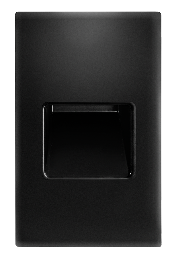 RAB Lighting FSLEDV3 Steplight Recessed, 3W, 3000K, 120V, Black, FSLEDV3YB/120