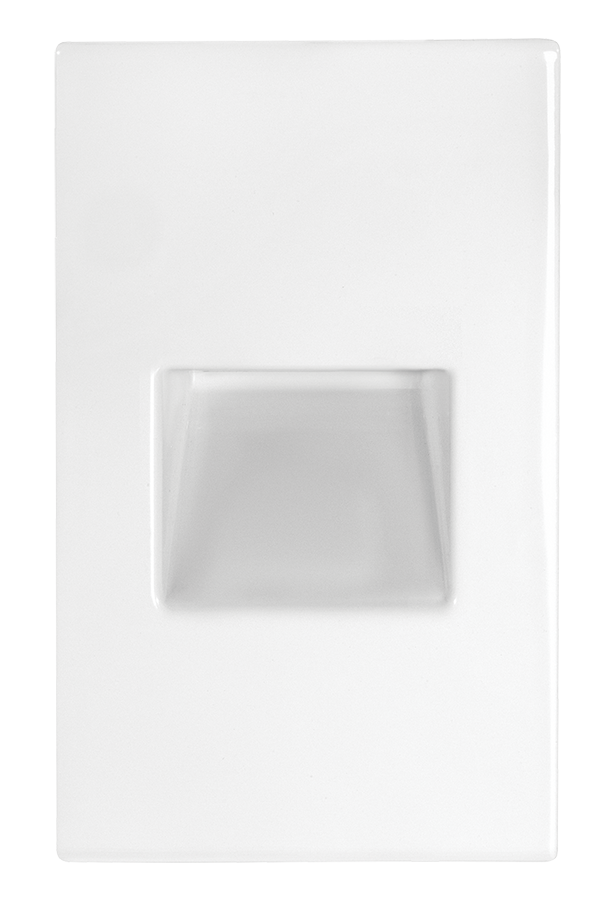 RAB Lighting FSLEDV3 Steplight Recessed, 3W, 3000K, 120V, White, FSLEDV3YW/120
