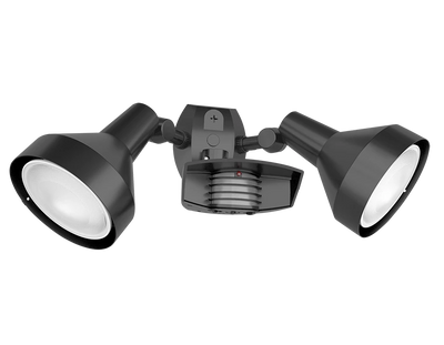 RAB Lighting STEALTH Sensor + PAR LED Lamp Kit, Bell Hood, 110° Detection, CCT Selectable, 38W, 3,600 Lumens, 120-277V, Bronze, STL110H/L