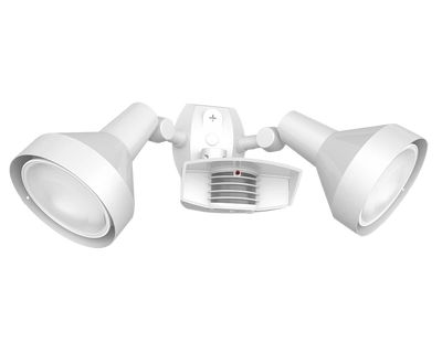 RAB Lighting STEALTH Sensor + PAR LED Lamp Kit, Bell Hood, 110° Detection, CCT Selectable, 38W, 3,600 Lumens, 120-277V, White, STL110HW/L