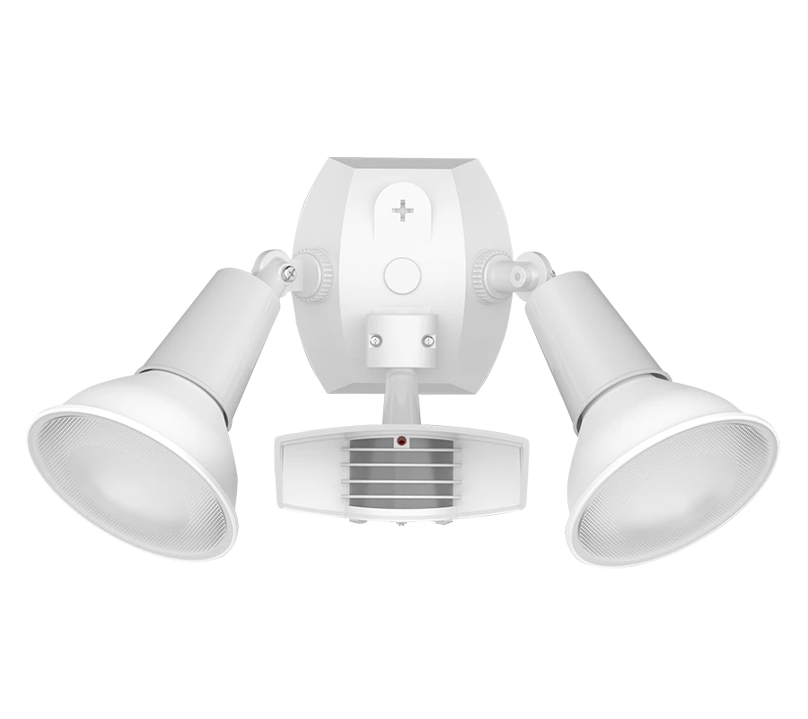 RAB Lighting STL110RW Sensor + PAR38 LED Kit, 38W, CCT Selectable, CRI90, 3600 lm, E26, White, STL110RW/L