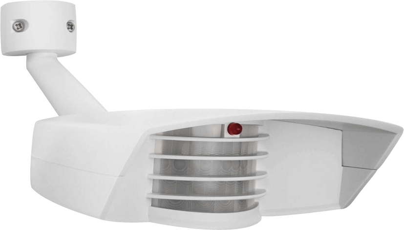 RAB Lighting Stealth Outdoor Sensor for LED, 110° Detection, 120V, White, STL110W-LED