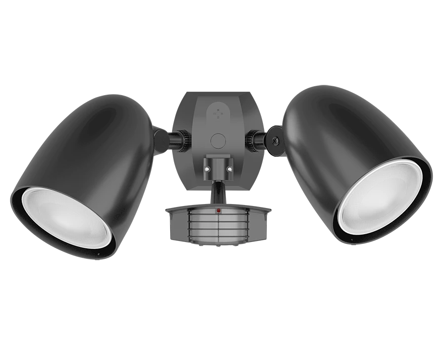 RAB Lighting STL200HB Sensor + PAR38 LED Kit, 38W, CCT Selectable, CRI90, 3600 lm, E26, Bronze, STL200HB/L