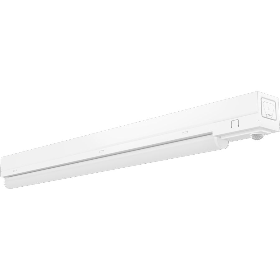 RAB Lighting Strip, 2 Ft., 10/8/6W, CCT Selectable, CRI 80, PIR Sensor, 120-277V, White, STRP2/LCBS