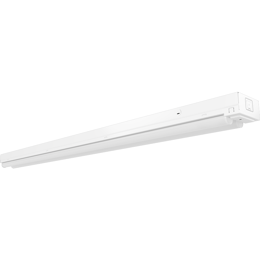 RAB Lighting STRP4H LightCloud Blue LED Strip, 40/30/20W, CCT Selectable, Microwave Occupancy Sensor, White, STRP4H/LCBS/MVS