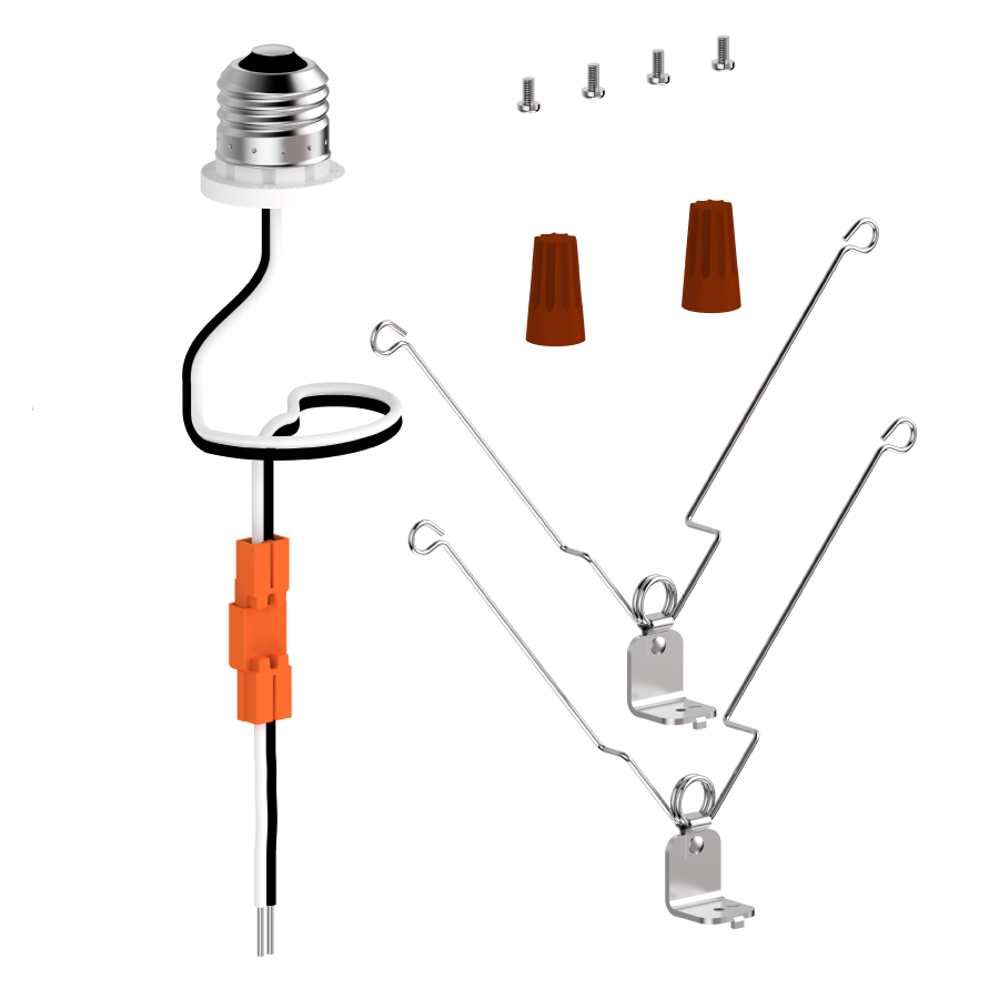 RAB Lighting Recessed Housing Mounting Kit for 6" SUMO LED Surface Mounts, SUMO-6IN-RETROFIT