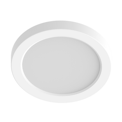 RAB Lighting 16 Watt 9" LED Round Surface Mount, 0-10V Dimming, CCT Selectable, 1,300 Lumens, 120-277V, SUMOFA-9R-16-95CCT-UNV-W