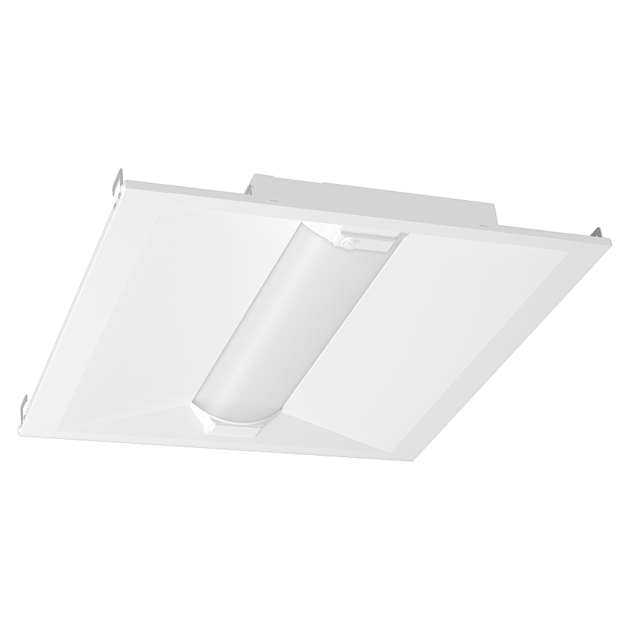 RAB Lighting SWISH34 2X2, 30/25/18W, CCT Selectable, LightCloud Blue Passive Infrared Sensor, Battery Backup, White, SWISH34-2X2/LCBS/E