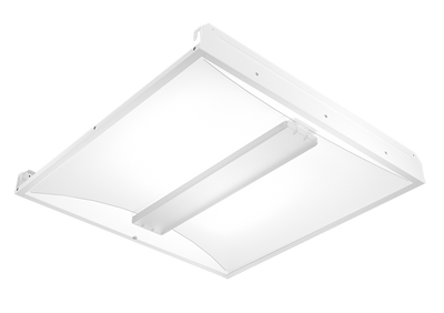 RAB Lighting 2x2 SWISH Island LED Troffer, Microwave Occupancy Sensor, CCT Selectable, 2,227 thru 4,408 Lumens, 120-277V, SWISHFA-ISLAND2X2/MVS