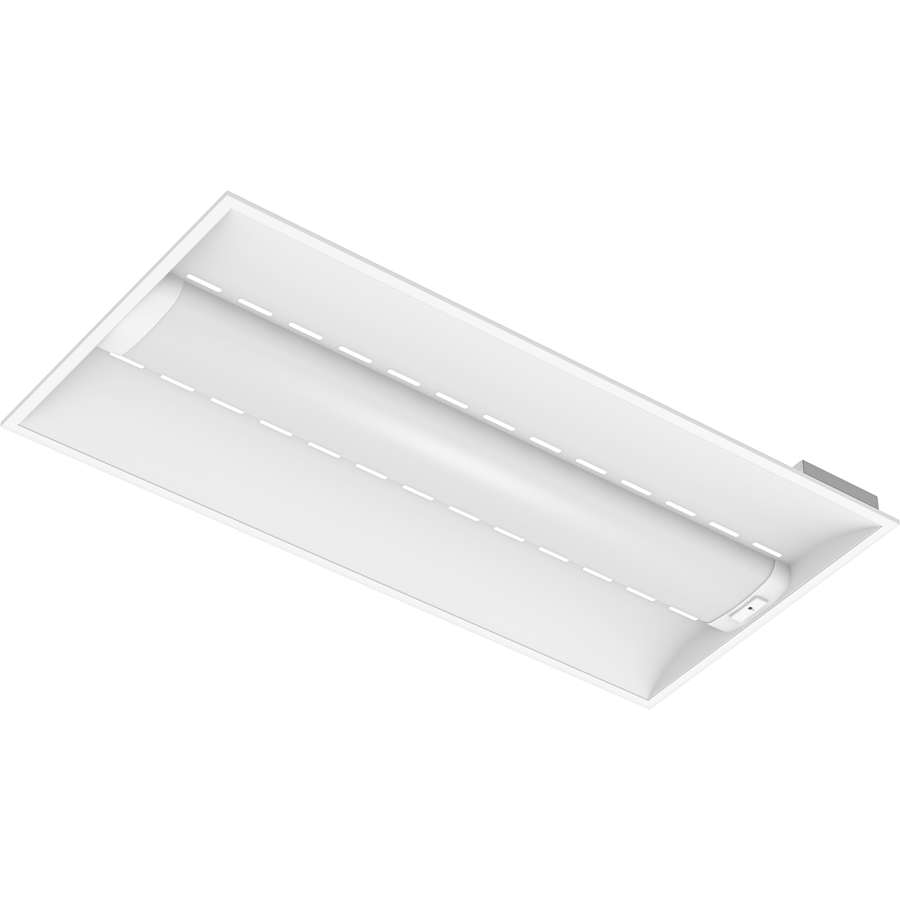 RAB Lighting SWISH Air Handling 2X4, 44/35/26W, CCT Selectable, LightCloud Blue, Motion Sensor, White, SWISHAIR2X4/LCBS/MVS
