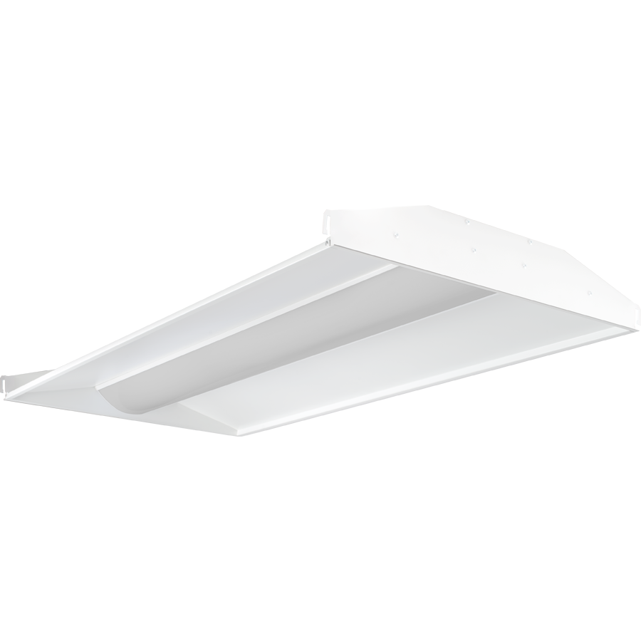 RAB Lighting SWISH SMARTSHIFT 2X4, 50W, CCT Selectable, 120-277V, LightCloud Blue, Battery Backup, White, SWISHFA2X4/LCB/E