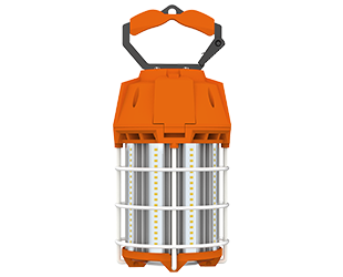 RAB Lighting Temporary Lighting, 100W, 5000K, CRI 80, 25 Ft. Cord, 120V, Clear, TEMP-100-850/25CP
