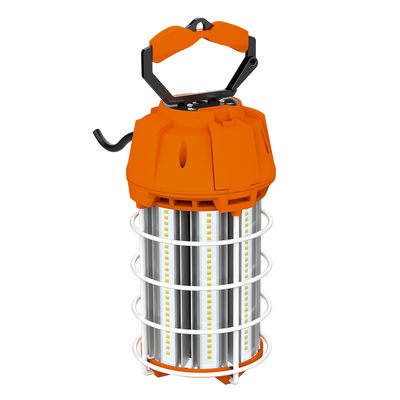 RAB Lighting 150 Watt LED HID Temporary Work Light, 5000K, 18,000 Lumens, 120V, TEMP-150-850