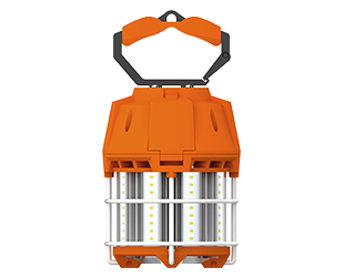 RAB Lighting Temporary Lighting, 60W, 5000K, CRI 80, 15 Ft. Cord, 120V, Clear, TEMP-60-850/15CP