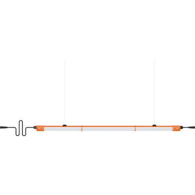 RAB Lighting TEMPLIN Linear Temporary Light, 90W, 5000K, 120-277V, Orange, TEMPLIN-90